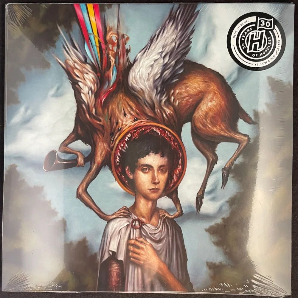 Circa Survive - Blue Sky Noise - Clear Blue Yellow & Red Splatter Double Vinyl